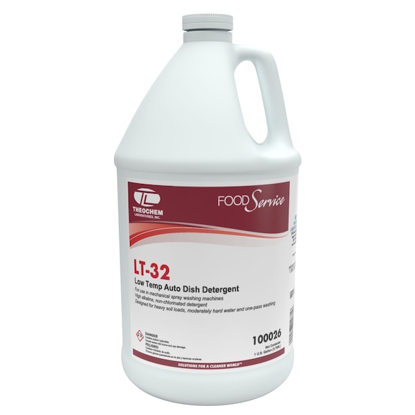 Theochem LT 32 - 4/1 GL CASE, Machine Dishwashing Liquid, 4PK 100026-99990-7G - main